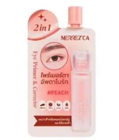 อายไพรเมอร์เมอร์เรซกา#พีช2อิน1 แอนด์คอเร  5ml.