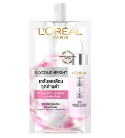 เซรั่มลอรีอัลไกลโคลิคไบรท์แอนไทดาร์กสปอต  6ml.