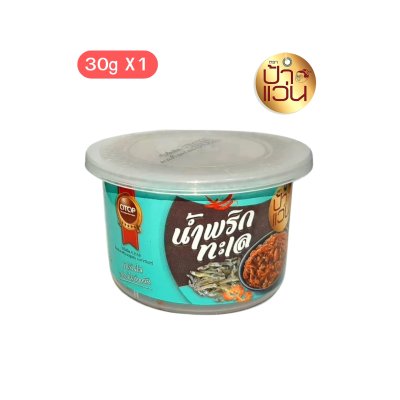 ป้าแว่น น้ำพริกทะเล 30g