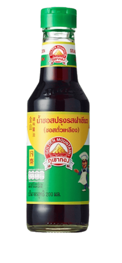 ภูเขาทองฝาเขียว200มล.ပဲငံပြာရည်