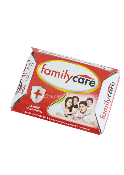สบู่FAMILYสีแดง 4ก้อน