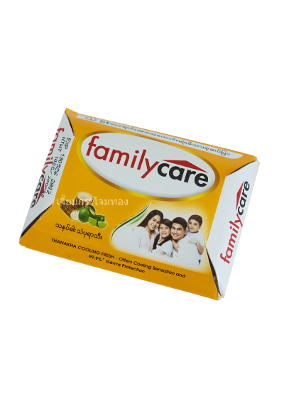 สบู่FAMILYสีเหลือง 4ก้อน