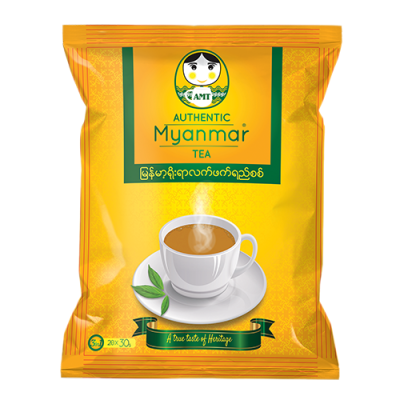 ชานมพม่า Authentic myanmar tea(ซองเหลือง)