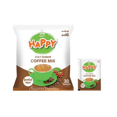 กาแฟHAPPY coffeeแฮปปี้24g.