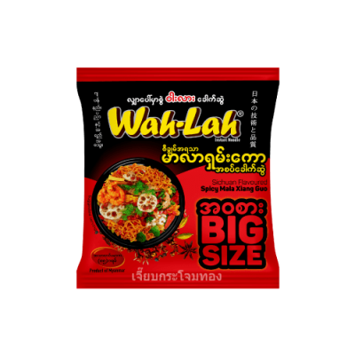 บะหมี่กึ่งสำเร็จรูปWAH-LAH  MAL XIANG GUO MI GORENG85g