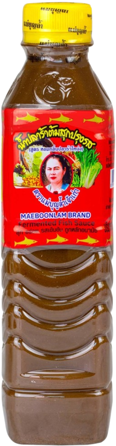น้ำปลาร้าบุญล้ำฝาเหลือง400มล.ငါးချဉ်