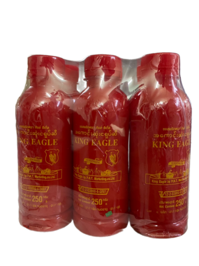 ซอสพริกคิงอีเกิ้ล250มล.ငရုတ်သီးဆော့စ်