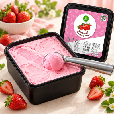 ไอศกรีม 1.1กก. พอดีสำหรับทุกงาน