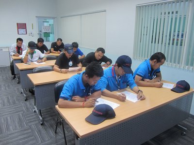 กิจกรรมอบรมขับรถ 24-06-2560