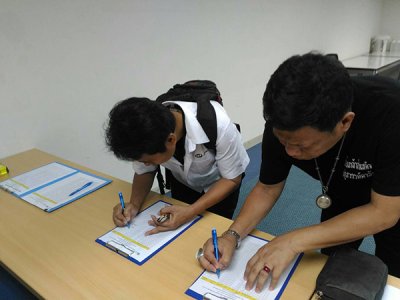 กิจกรรมอบรมขับรถ 5-08-2560