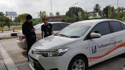 กิจกรรมประเมินผู้ฝึกสอนขับรถ 12-10-2560