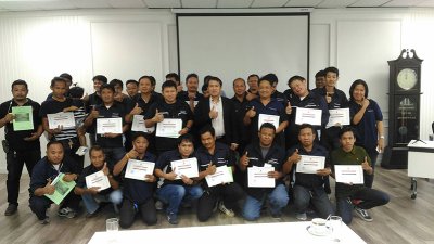 กิจกรรมอบรมขับรถ 07-04-2561