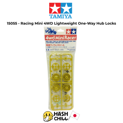 TAMIYA 15055 - LIGHTWEIGHT ONE-WAY Wheels HUB-LOCKS 4wd mini