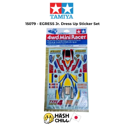 TAMIYA 15079 - Egress Jr. Dress-Up Sticker Set