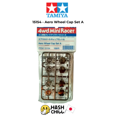 TAMIYA 15154 - Aero Wheel Cap Set A