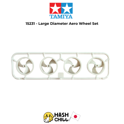 TAMIYA 15231 - MINI 4WD LARGE DIA AERO WHEELS