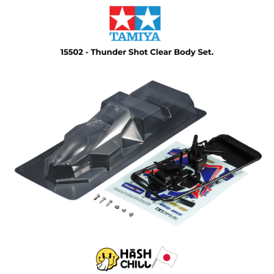 TAMIYA 15502 - Thunder Shot Clear Body Set (Polycarbonate)