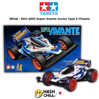 TAMIYA 18046 - Mini 4WD Super Avante Junior Type 5 Chassis