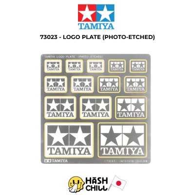 TAMIYA 73023 - LOGO PLATE (PHOTO-ETCHED)