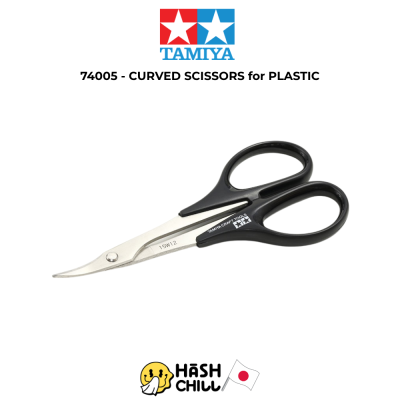 TAMIYA 74005 - CURVED SCISSORS for PLASTIC