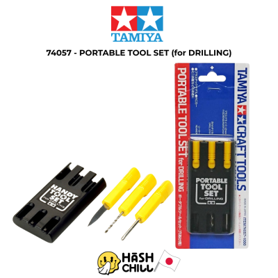 TAMIYA 74057 - PORTABLE TOOL SET (for DRILLING)