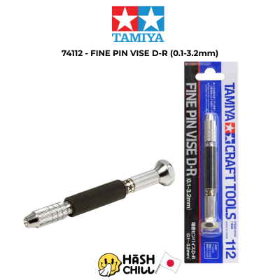 TAMIYA 74112 - FINE PIN VISE D-R (0.1-3.2mm)