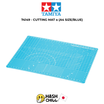 TAMIYA  74149 - CUTTING MAT α (A4 SIZE/BLUE)