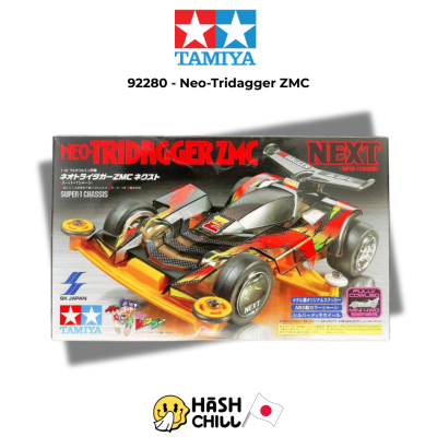 TAMIYA 92280 - SKJAPAN Full Cowl Mini 4WD Neo Tri Dagger ZMC Next (Smoke)