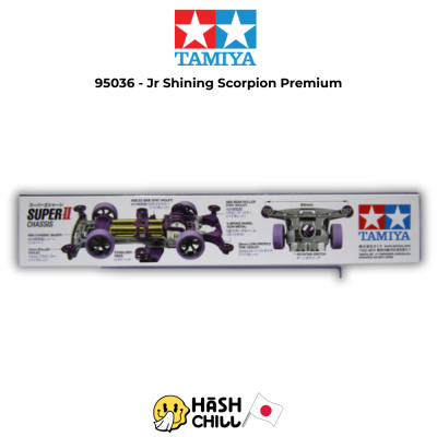 TAMIYA 95036 - Mini 4WD SHINING SCORPION PREMIUM VIOLET SPECIAL (SUPER II Chassis)