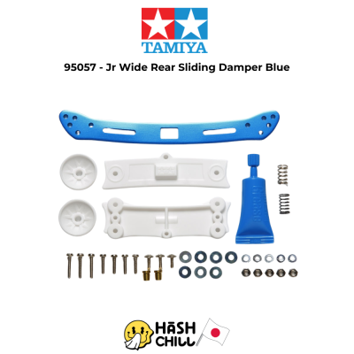 TAMIYA 95057 - Jr Wide Rear Sliding Damper Blue