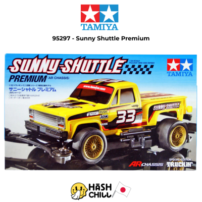 TAMIYA 95297 - Sunny-Shuttle Premium – AR Chassis (Truckin’ Mini 4WD)