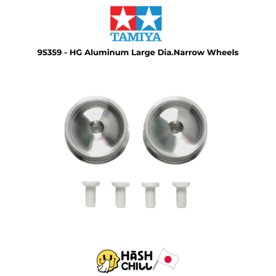 TAMIYA 95359 - HG Aluminum Large Dia. Narrow Wheels (for Super X/XX Chassis)