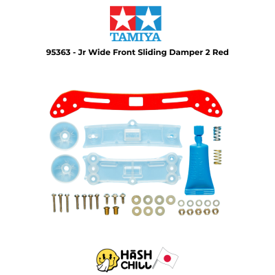 TAMIYA 95363 - Jr Wide Front Sliding Damper 2 Red