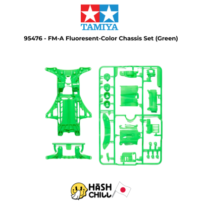 TAMIYA 95476 - FM-A Fluoresent-Color Chassis Set (Green)