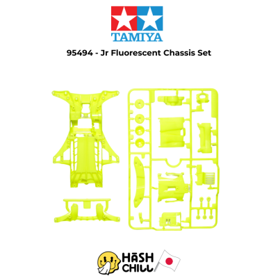 TAMIYA 95494 - FM-A Fluorescent-Color Chassis Set (Yellow)