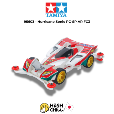 TAMIYA 95603 - Hurricane Sonic Polycarbonate Body Special (AR) Fully Cowled Mini 4WD 30th Anniversary