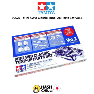 TAMIYA 95627 - Mini 4WD Classic Tune-Up Parts Set Vol.2