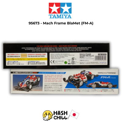 TAMIYA 95673 - Mach Frame Black Metallic Body (FM-A)