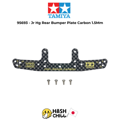 TAMIYA 95693 - Jr Hg Rear Bumper Plate Carbon 1.5Mm