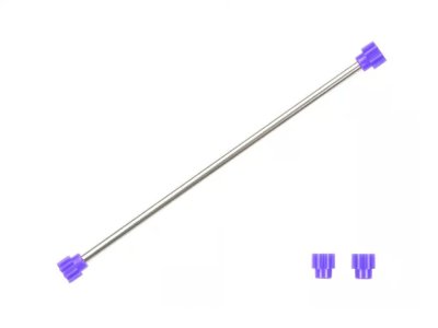 TAMIYA 15206 - 2.0mm Hollow Propeller Shaft (For Type 5/Super FM Chassis)