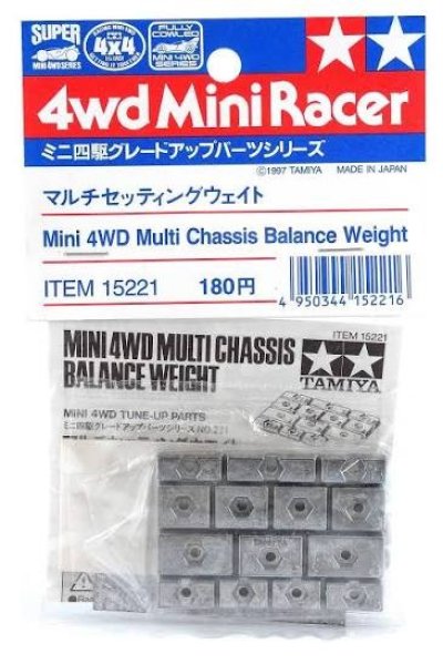 Tamiya 15221 - Mini 4WD Multi Chassis Balance Weight