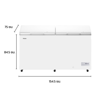 ตู้แช่แข็งฝาทึบ 2 ระบบ แช่เย็น-แข็ง Haier รุ่น HCF-568DP-V2 ขนาด 18.3 Q