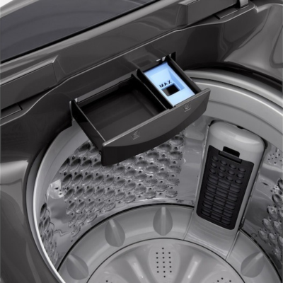 รุ่นใหม่! เครื่องซักผ้าฝาบน LG Inverter รุ่น T2517VBTB ขนาด 17 KG สีดำ