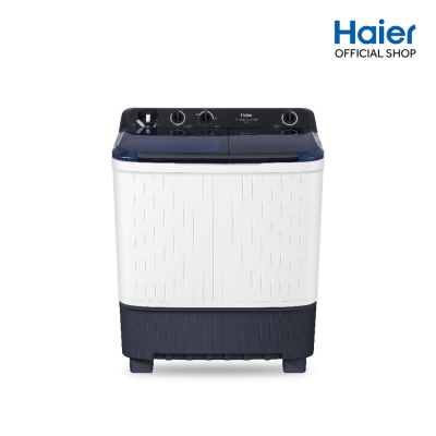 เครื่องซักผ้า 2 ถัง HAIER รุ่น HTW70-1217 ขนาด 7.5 Kg.