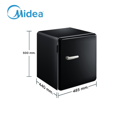 ตู้เย็น ตู้เย็นมินิบาร์ Midea รุ่น BC-50AB ขนาด 1.7 Q สีดำ