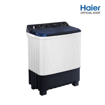 เครื่องซักผ้า 2 ถัง HAIER รุ่น HTW70-1217 ขนาด 7.5 Kg.