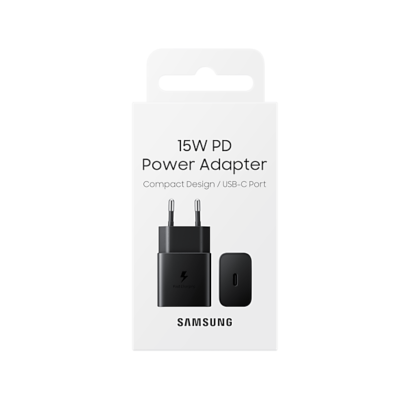 อะแดปเตอร์แท้(หัวชาร์จ) Samsung รุ่น EP-T1510NBEGTH 15W USB-C Type ไม่มีสายชาร์จ