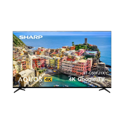 Google Android TV 4K 50 นิ้ว ทีวี SHARP รุ่น 4T-C50FJ1X