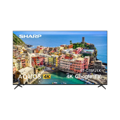 Google Android TV 4K 75 นิ้ว ทีวี SHARP รุ่น 4T-C75FJ1X