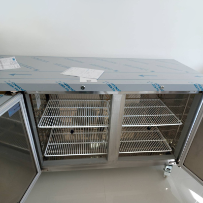 ตู้แช่เคาร์เตอร์สแตนเลส Sanden รุ่น SCR3-1506-AR ความจุ 11.4Q / 325 ลิตร (ขนาด 150x60 ซม.)